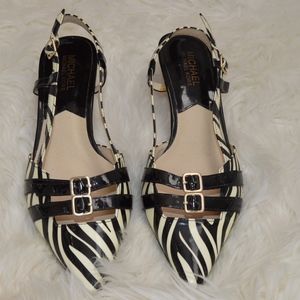 Michael Kors Zebra Heels